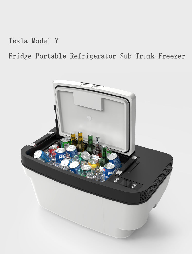 Tesla Model Y Fridge Portable Refrigerator Sub Trunk Freezer