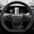 2021+ Model X/S Round Sport Carbon Fiber Steering Wheel